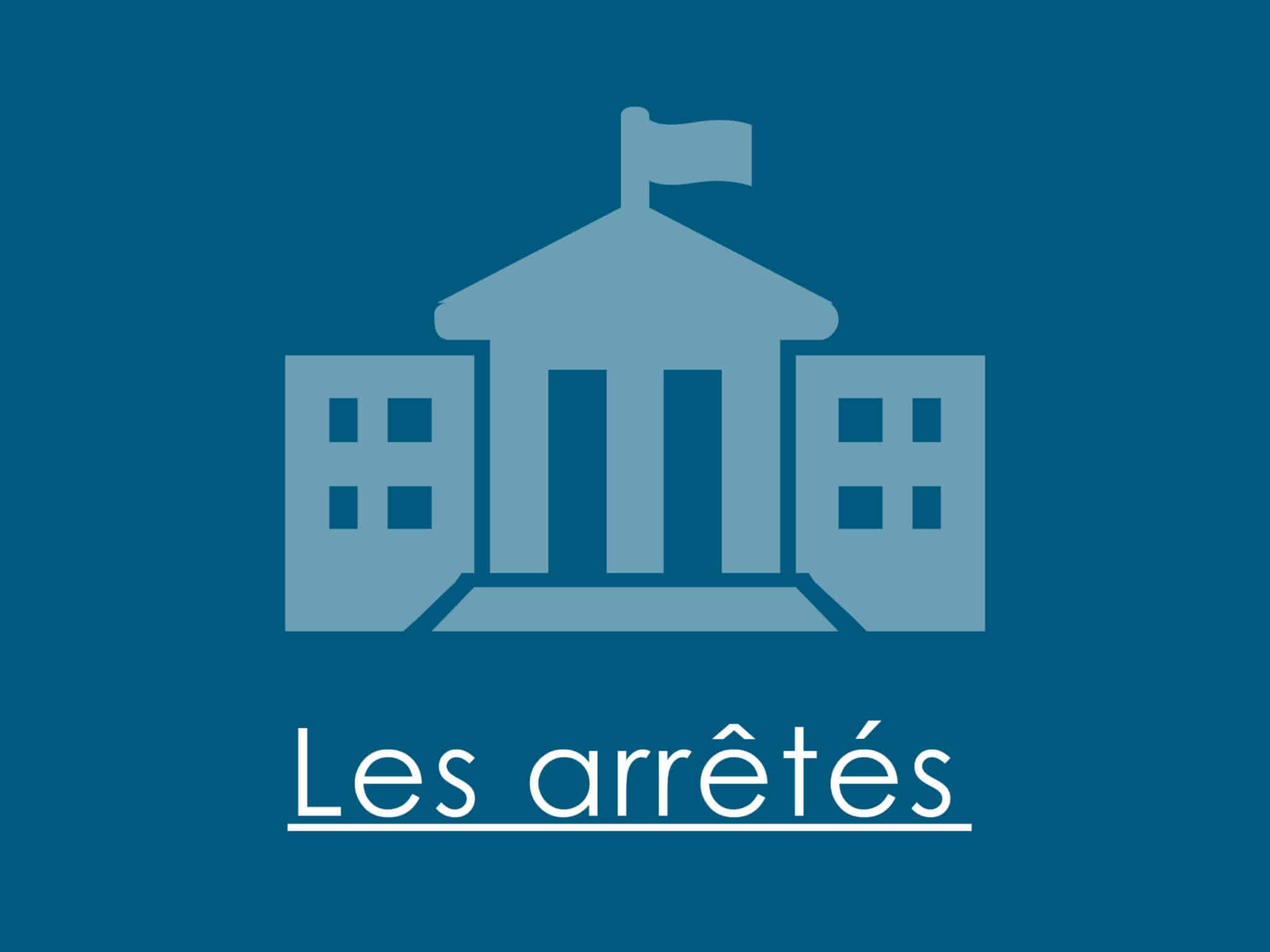 Les arrêtés